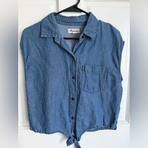 Madewell Indigo Denim Top